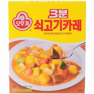 3분 쇠고기카레(200g) 실물 상품 이미지