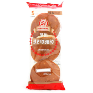 정통 크림빵(3개입) 실물 상품 이미지
