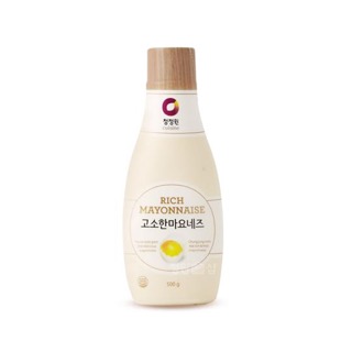 청정원 고소한 마요네즈(500g) 실물 상품 이미지