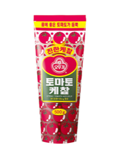 오뚜기 토마토 케찹(500g) 실물 상품 이미지