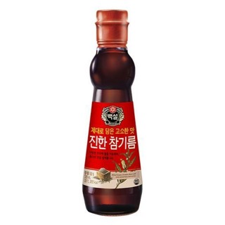 백설 고소함가득 참기름(320ml) 실물 상품 이미지