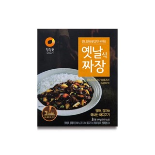 청정원 옛날식 짜장(180g) 실물 상품 이미지